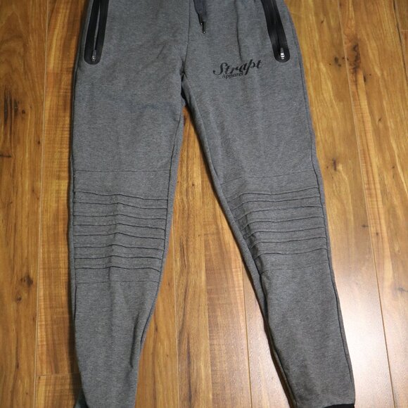 Strapt Apparel Grey Joggers; Size XS - Picture 2 of 2